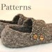INSTANT DOWNLOAD Knitting PATTERN (pdf file) - Lady Finkaas/Loafers size 6-9