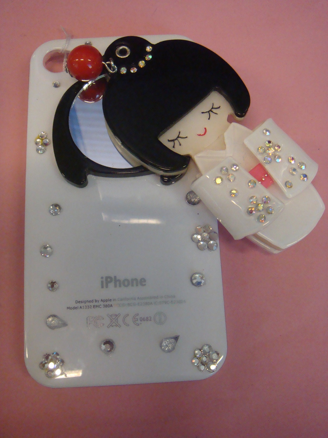 Iphone4 - Kimono Girl Mirror case
