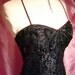 Vintage Party Dress - Jessica McClintock Cocktail Sequin Wiggle Bombshell Vamp Maxi -- For Size Small to Medium Vamp Vixens
