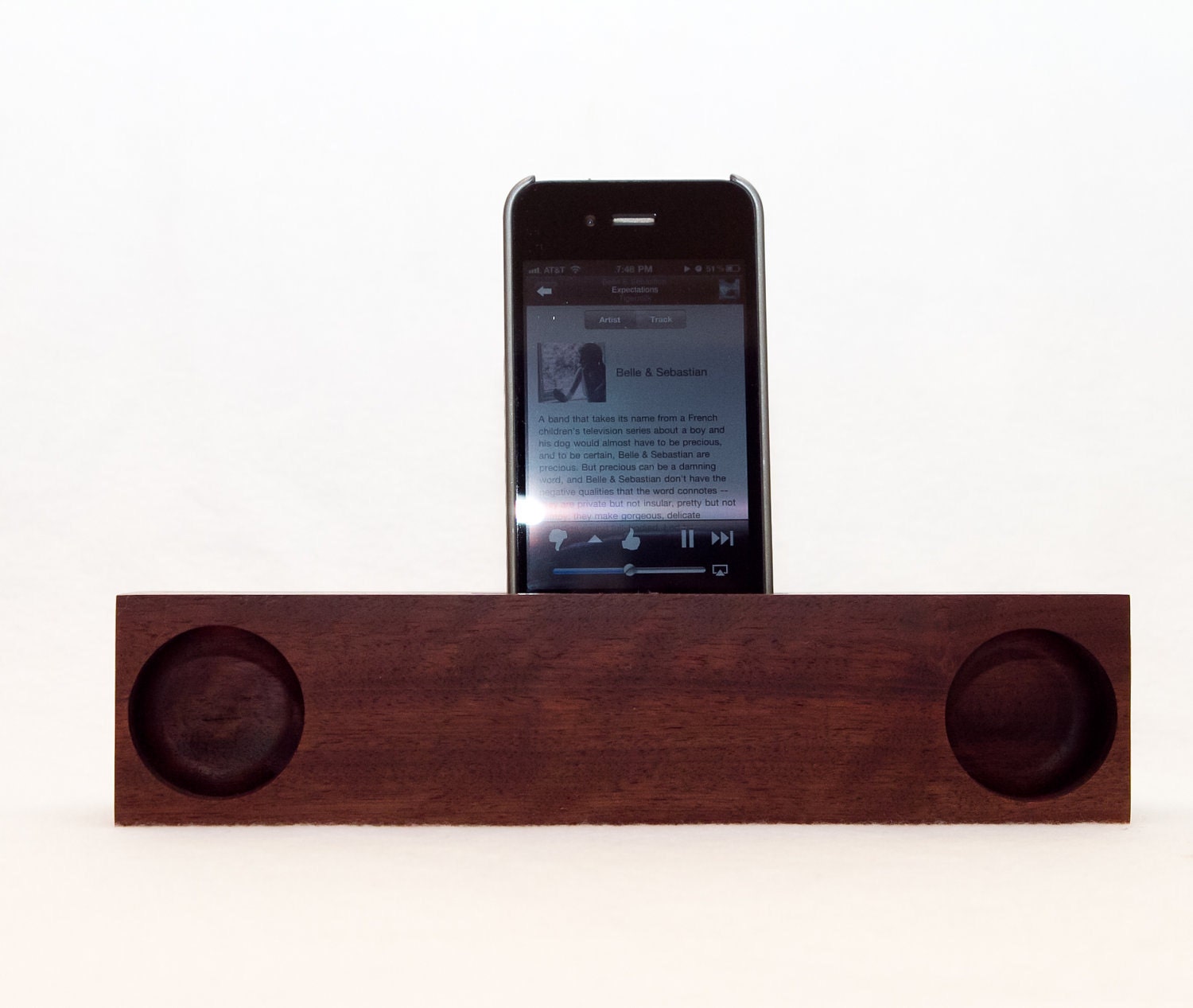 iPhone Acoustic Speaker (walnut)