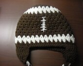 Boy's Football Crochet Hat