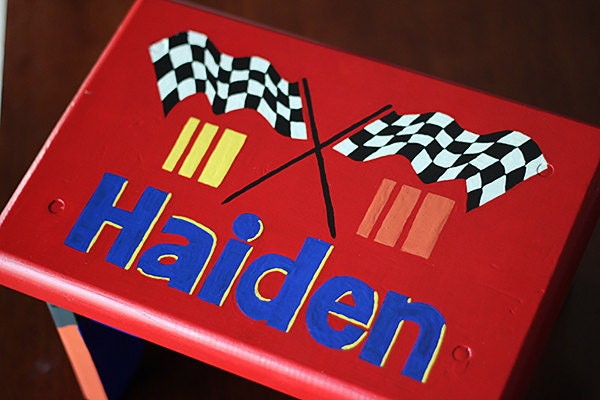 Custom child's stool