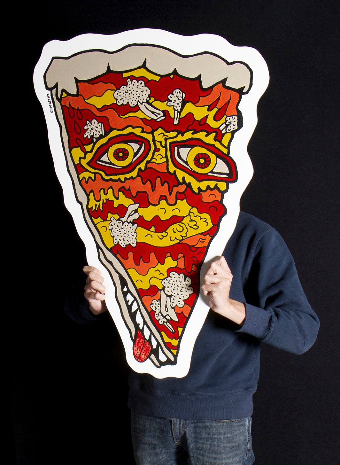 Single Slice Hand Painted / Screen Print