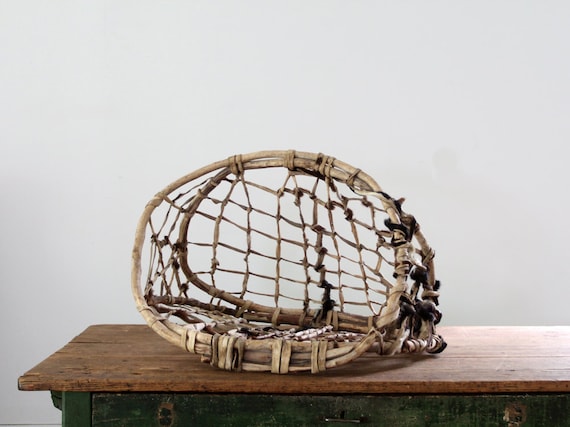 Antique Fishing Basket // Native Basket