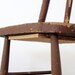 Antique Wood Spindle Chair // Painted Wood Chair