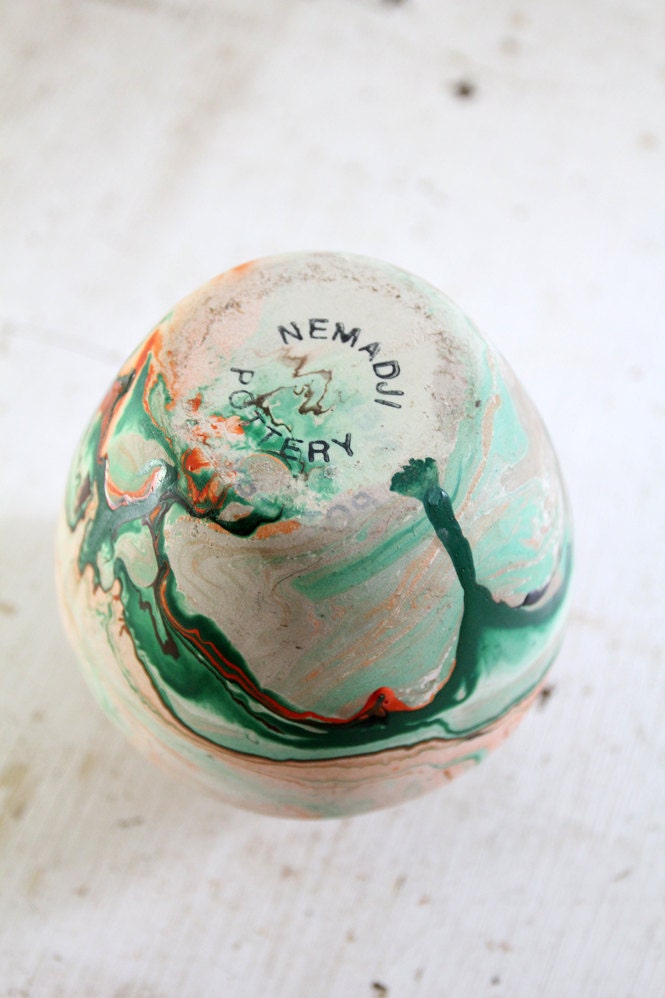 Vintage Nemadji Vase / Desert Pottery