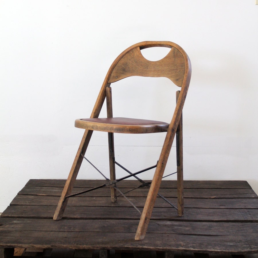 vintage folding chairs