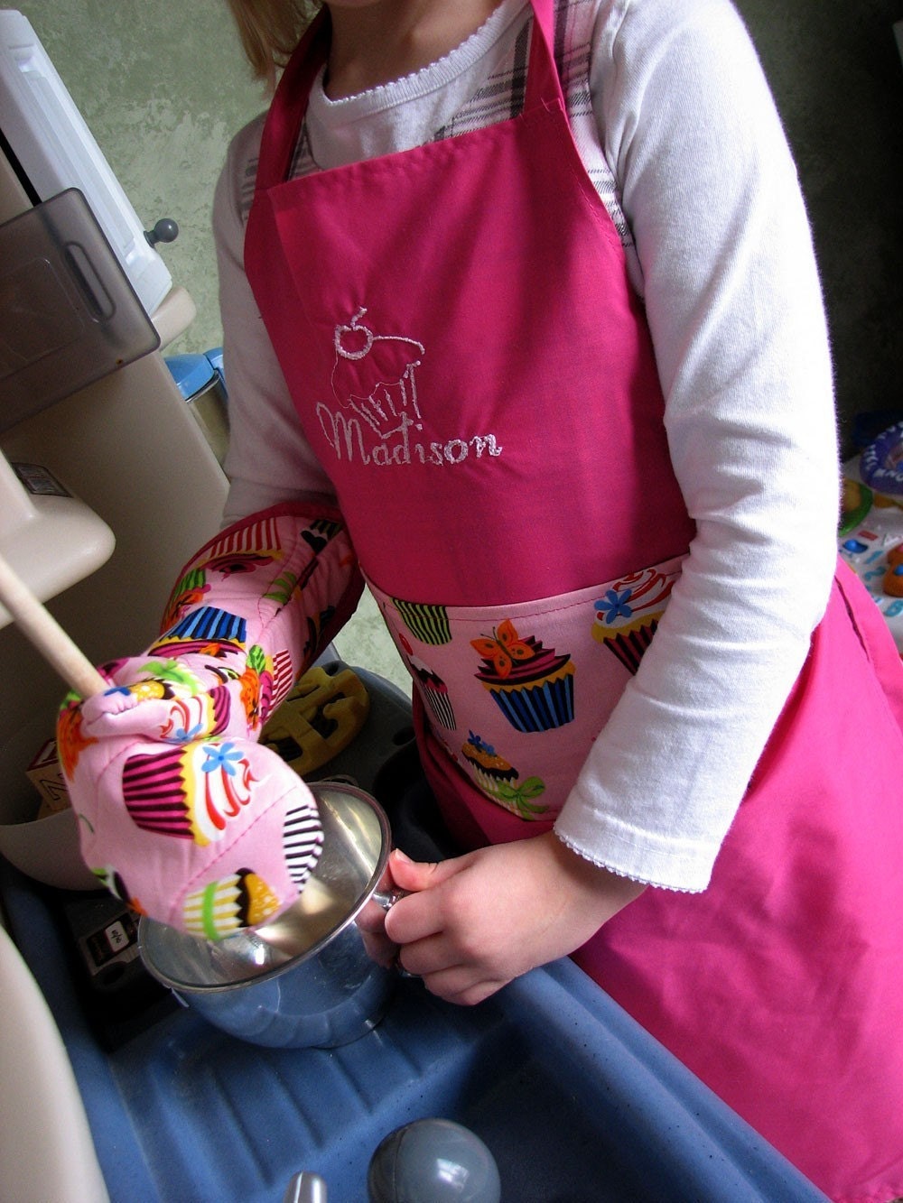 Custom, Personalized Chef/Baker's Set for Your Child