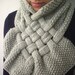 ETSY Free Shipping-Gray Scarf