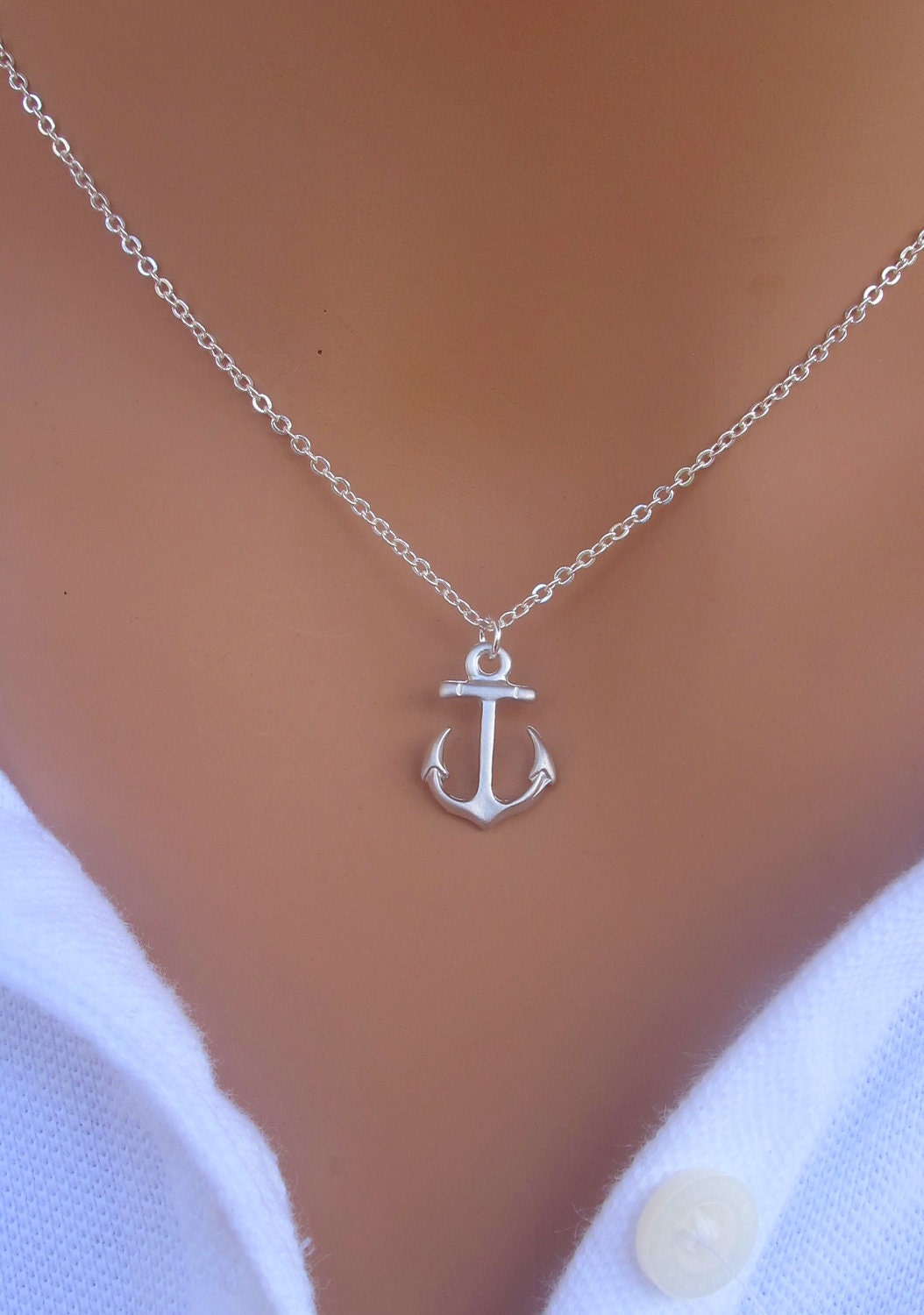 My Anchor necklace in STERLING SILVER.