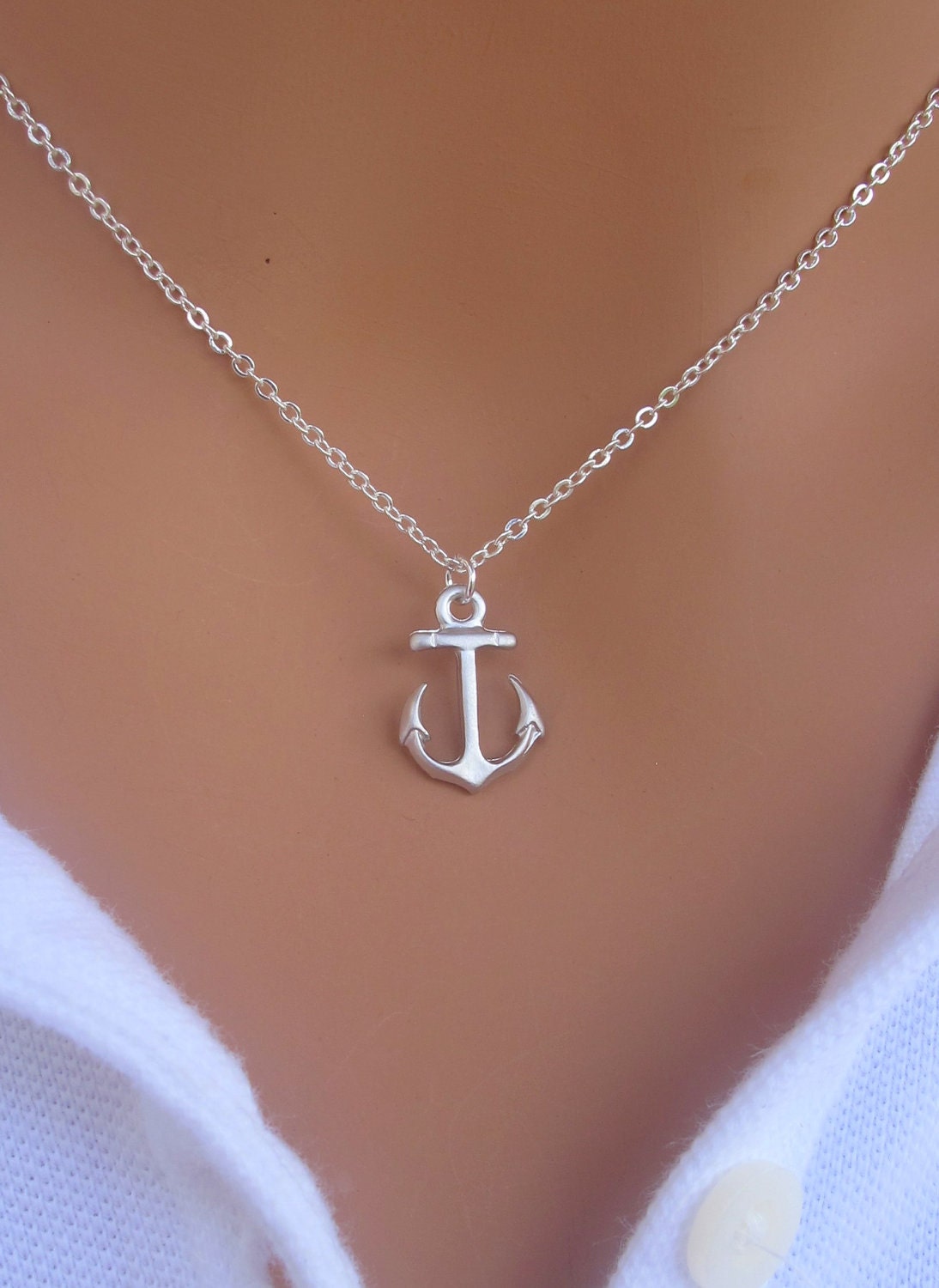 My Anchor necklace in STERLING SILVER.