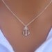 My Anchor necklace in STERLING SILVER.