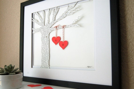 Wedding Gift : Personalized Wedding Gift, WEDDING VOW Keepsake - Engagement Gift