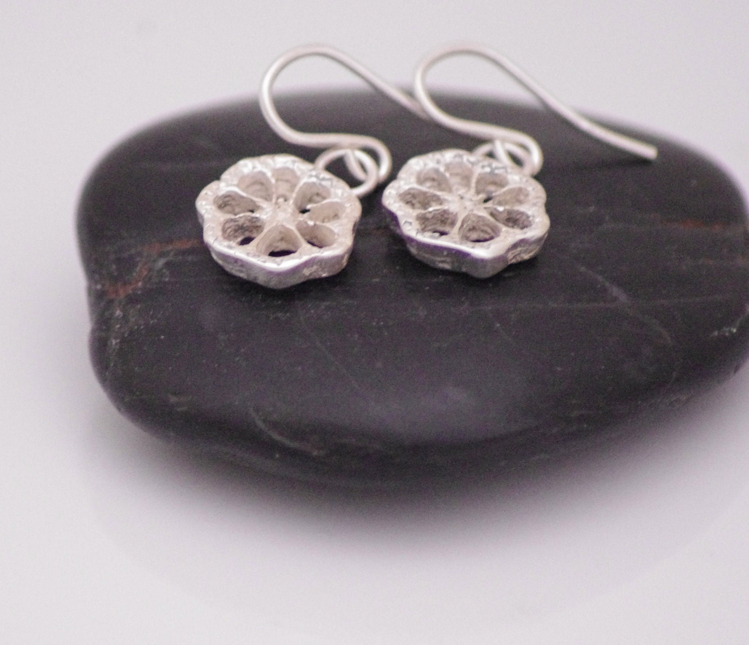 Okra Series Earrings in Sterling