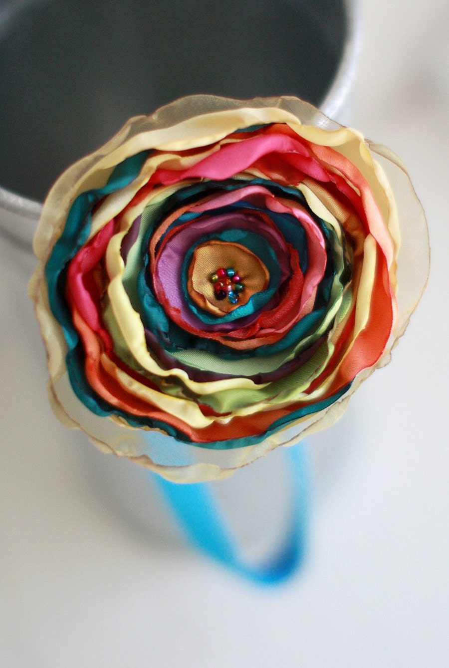 Calypso - Multi-Colored Floral Headband