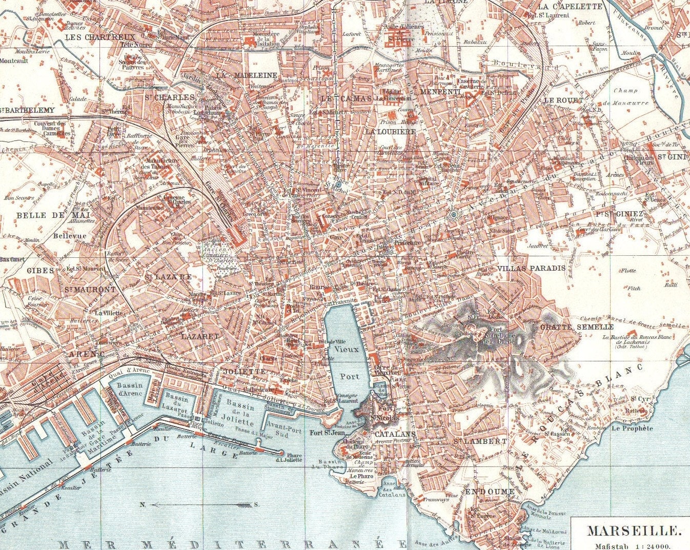 Map Of Marseille