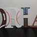 Sports Themed Handpainted Wall Letters