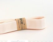 Vintage inspired Seam Binding ribbon xoxo- Blush