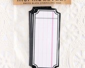 8 Photo Black Journaling die cut tags