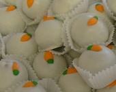 CARROT Cake Truffles 1 Dozen Decadent truffles  Hand dipped