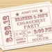 Baby Shower Invitation or Announcement (Vintage-inspired Ticket)