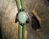 Vintage Bolero / Southwestern Green with Silver Tone Eagle