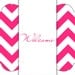 Personalized Wedding Stickers - Zig Zag Chevron - Guest Bag Labels - Candy Bar Stickers - Envelope Seals Custom Designed