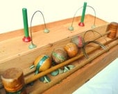 Little Folks Croquet minature set for Lawn or Parlor