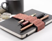 Journal Bandolier / Brickhouse / alt pencil case
