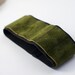 Back to School / Journal Bandolier / Green Suede