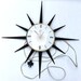 Vintage Smiths Starburst Wall Clock