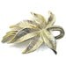 Gerrys Gold Tone Vintage Leaf Brooch