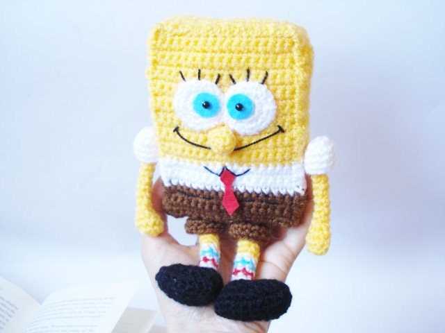 spongebob crochet pattern