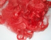 Border Leicester Wool Locks red curls