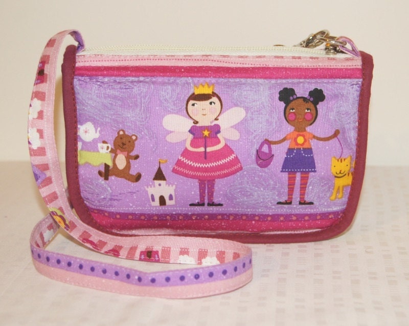 Kangala Little Pink Bag for Girl with Fairies