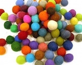 Wholesale 100 count 20mm Felted balls by YUMMI