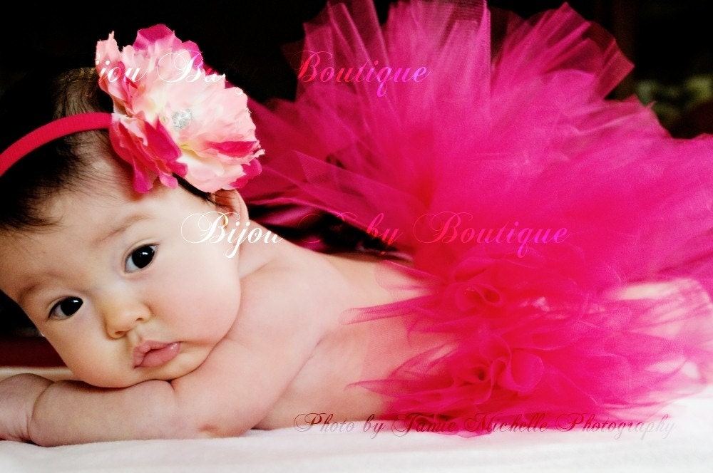 Baby Tutu, Flower Headband, 2T-5T, Create Your Own