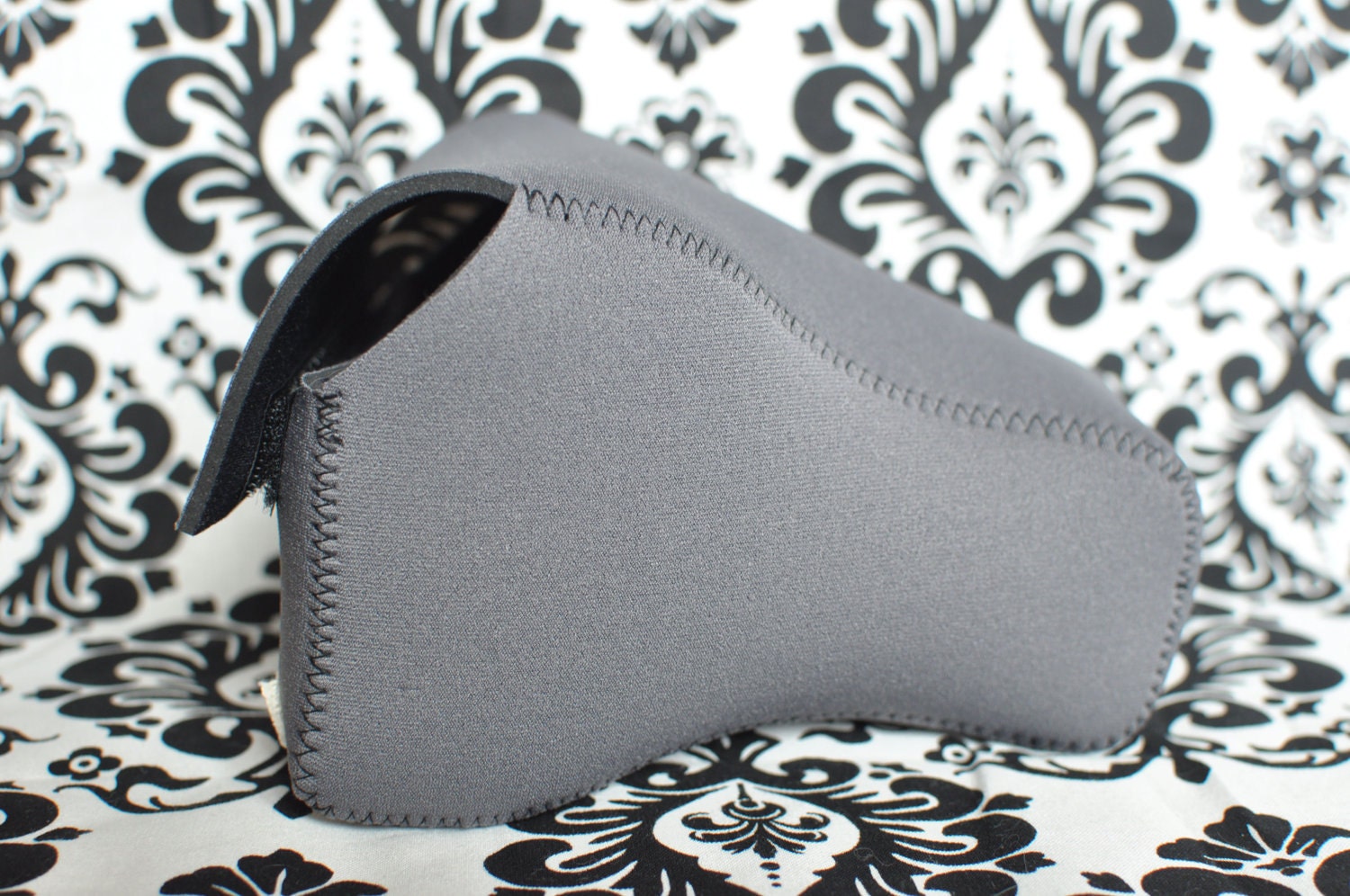 DSLR Camera Case - Charcoal Grey / black neoprene