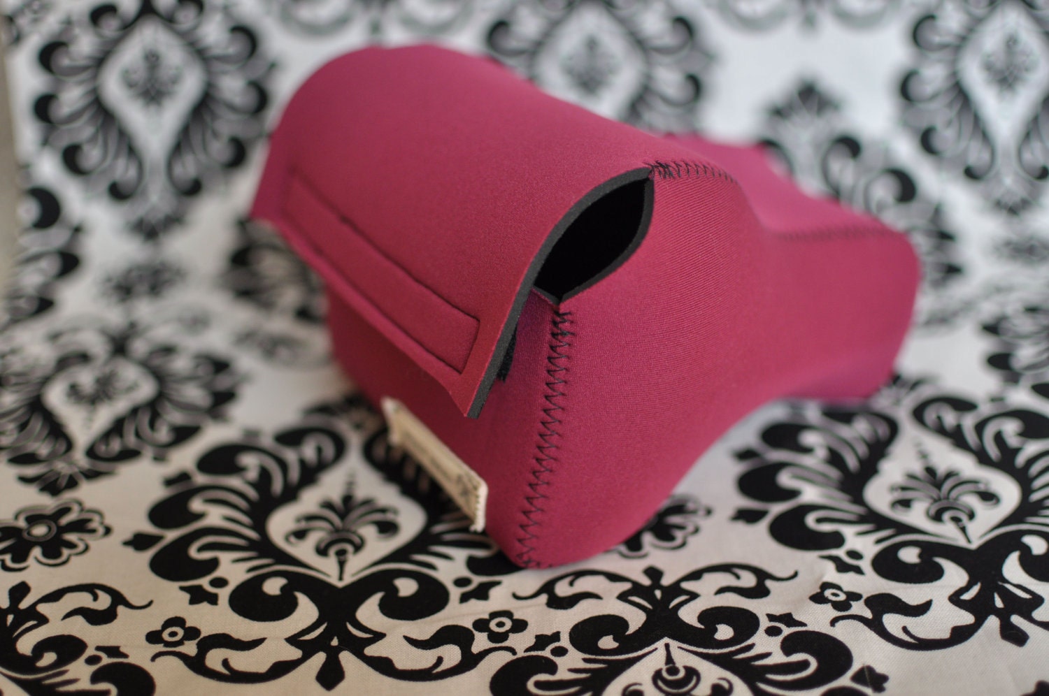DSLR Camera Case - raspberry neoprene
