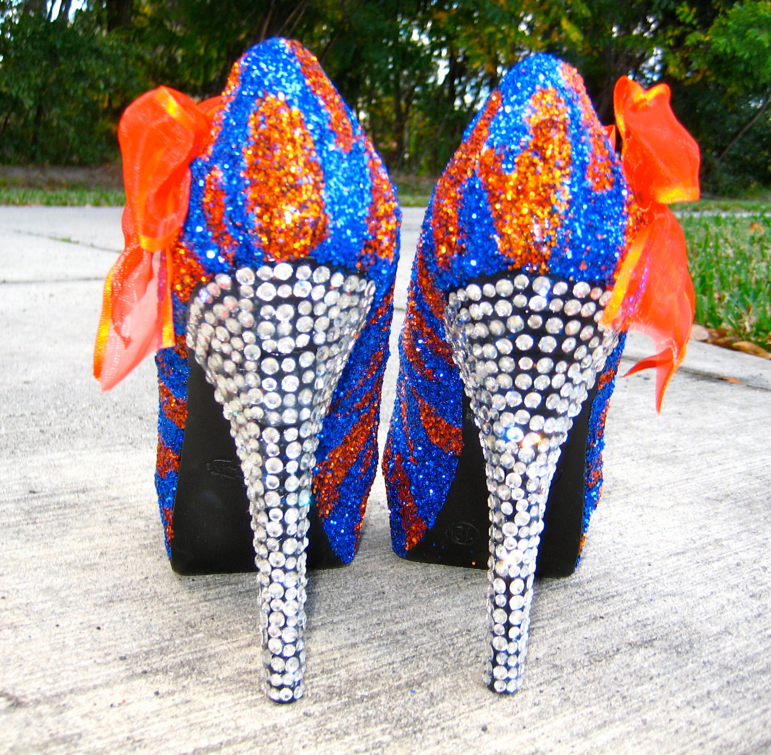 Florida Gators Glitter Heels