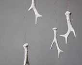 Clay Antler Mobile inspired by the Black Forest - By Laurie Poast - POAST