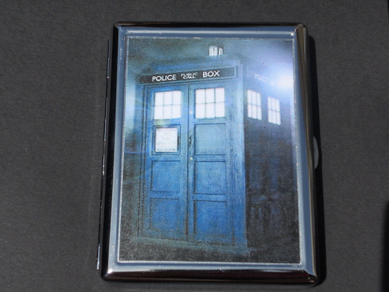Tardis Cigarette Case/Flat Wallet