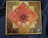 Fairy Flora Folding Mini Album, Summer Album, Family Album, Grandparent Gift Album