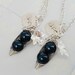 Best Friends Are Like Two Peas In A Pod Silver necklaces With Vine And Leaf. Handstamped Pendant Disc - Set Of Two Best Friend.