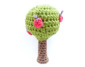 Crochet Apple Tree Rattle Pattern - English and Dutch version available