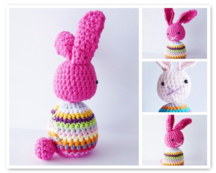 Crochet Pattern Easter Bunny PDF - English and Dutch version available