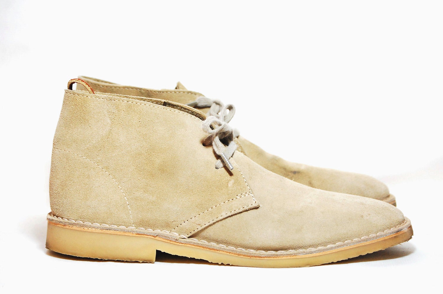Mens US 9 Saks Fifth Avenue Beige Chukka Boot Mens UK 8 1/2 US 9