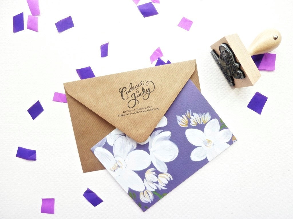 Custom Return Address Stamp