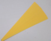 Lucky Stars Paper Strips (100): Goldenrod