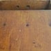 Antique Dough Box With Original Lid - Square Head Nails - Tongue And Groove Corners - Primitive Farmhouse